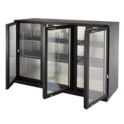 Arrière Bar Réfrigéré 3 Portes Vitrées - Frigo Bar 320L -Materiel Horeca Magasin arriere bar refrigere 3 portes vitrees 2
