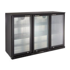 Arrière Bar Réfrigéré 3 Portes Vitrées - Frigo Bar 320L