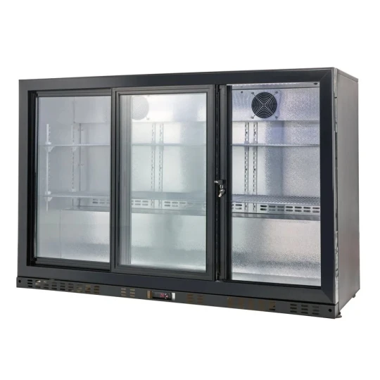 Arrière Bar Réfrigéré 3 Portes Vitrées Coulissantes 4 Arrière Bar Réfrigéré 3 Portes Vitrées Coulissantes – Image 2