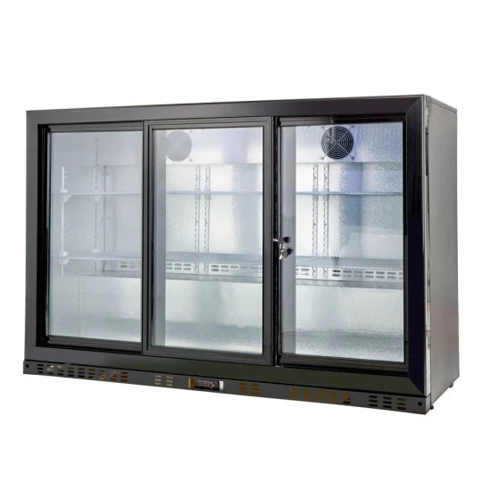 Arrière Bar Réfrigéré 3 Portes Vitrées Coulissantes 5 Arrière Bar Réfrigéré 3 Portes Vitrées Coulissantes – Image 3
