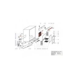 Arrière De Bar Tefcold Porte Vitrée à Charnières LED - BA10H -Materiel Horeca Magasin arriere de bar tefcold porte vitree a charnieres led ba10h 2