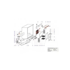 Arrière De Bar Tefcold Porte Vitrée à Charnières LED - BA5H -Materiel Horeca Magasin arriere de bar tefcold porte vitree a charnieres led ba5h 2