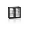 Arrière De Bar Tefcold Portes Vitrées à Charnières LED - DB200H -Materiel Horeca Magasin arriere de bar tefcold portes vitrees a charnieres led db200h