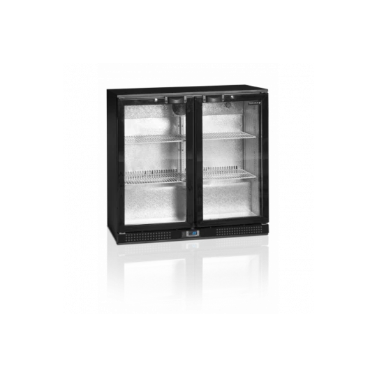 Arrière De Bar Tefcold Portes Vitrées à Charnières LED - DB200H 3 Arrière De Bar Tefcold Portes Vitrées à Charnières LED - DB200H