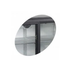 Arrière De Bar Tefcold Portes Vitrées Coulissantes LED - BA30S-2 -Materiel Horeca Magasin arriere de bar tefcold portes vitrees coulissantes led ba30s 2 2