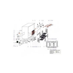 Arrière De Bar Tefcold Portes Vitrées Coulissantes LED - DB300S-3 -Materiel Horeca Magasin arriere de bar tefcold portes vitrees coulissantes led db300s 3 2