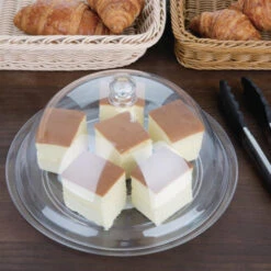 Assiette De Présentation Transparente En Polycarbonate - Ø 282mm - FE472 - Olympia -Materiel Horeca Magasin assiette de presentation transparente en polycarbonate olympia kristallon 282o mm 5