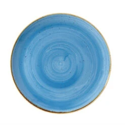 Assiette Ronde Churchill Stonecast Bleue 260 Mm - DF765 - Churchill