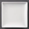 Assiettes Carrées Blanches Olympia 240mm - U155 - Olympia -Materiel Horeca Magasin assiettes carrees blanches olympia 240mm
