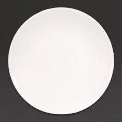 Assiettes Creuses Blanches 255mm - Robustesse Et Élégance - DA737 - Churchill