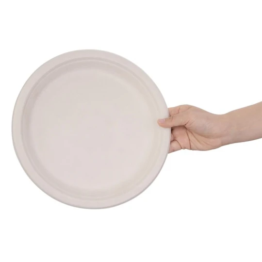 Assiettes Rondes Compostables 260mm - Durabilité Accrue - Réf. FC545 - Fiesta 7 Assiettes Rondes Compostables 260mm - Durabilité Accrue - Réf. FC545 - Fiesta – Image 5