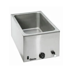 Bain Marie Professionnel - Capacité 1/1 GN 200 Mm Avec Robinet - Ref 200207 - Bartscher