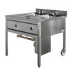 Bain-marie 2 Gn 1/1 - 18 Kw Avec Minuterie - Sofinor -Materiel Horeca Magasin bain marie 2 gn 1 1 18 kw avec minuterie sofinor