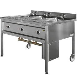 Bain-marie 3 Gn 1/1 - 27 Kw Avec Minuterie - Sofinor