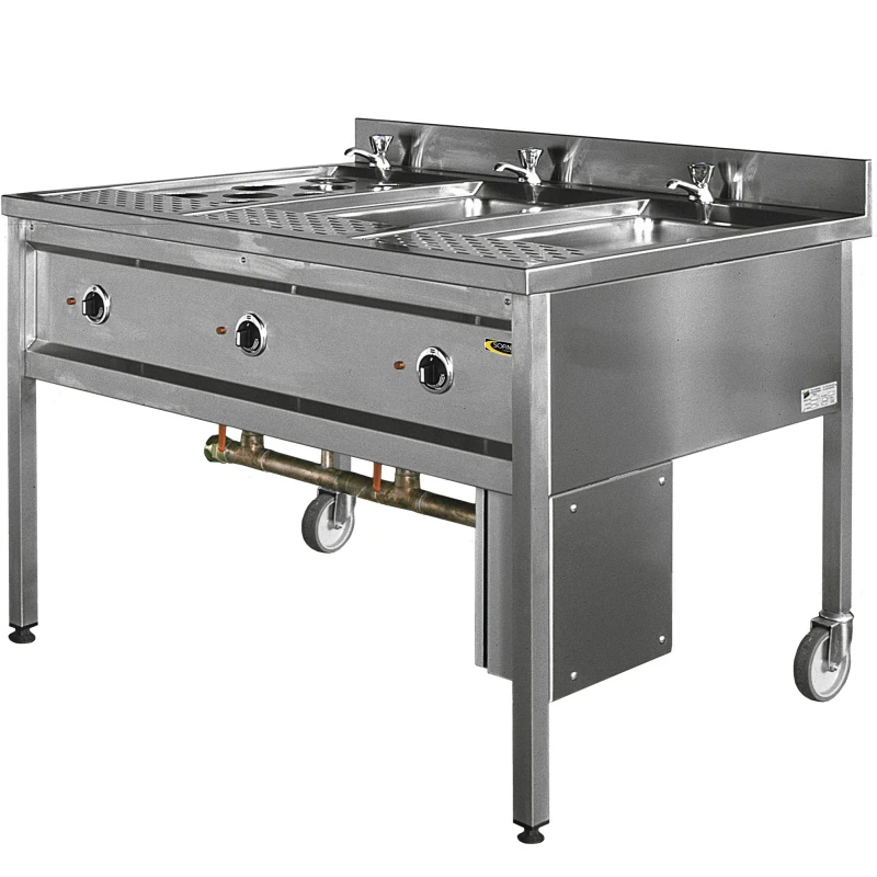 Bain-marie 3 Gn 1/1 - 27 Kw Avec Minuterie - Sofinor 3 Bain-marie 3 Gn 1/1 - 27 Kw Avec Minuterie - Sofinor