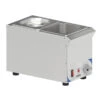 Bain Marie à Sauce 2 X GN 1/6 Compact Casselin - CBMS216V -Materiel Horeca Magasin bain marie a sauce 2 x gn 1 6 compact casselin cbms216v
