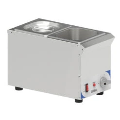 Bain Marie à Sauce 2 X GN 1/6 Compact Casselin - CBMS216V