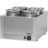 Bain-marie à Sauce 4 Cuves Casselin - CBMS4 2 Bain-marie à Sauce 4 Cuves Casselin - CBMS4 -Materiel Horeca Magasin bain marie a sauce 4 cuves casselin cbms4