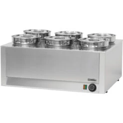 Bain-marie à Sauce 6 Cuves Casselin - CBMS6