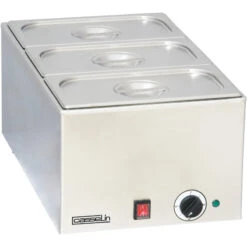 Bain-marie Avec 3 X GN 1/3 Casselin - CBM3