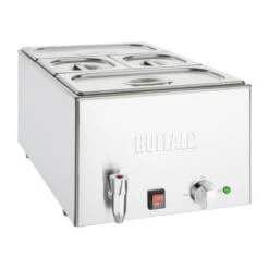Bain-marie Avec Robinet Et Bacs 21L - FT692 - Buffalo