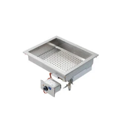 Bain-Marie Électrique Intégré 1 Cuve GN 2/1 - VI6570BMED - Virtus
