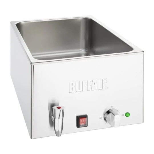 Bain-marie Sans Bac Avec Robinet Buffalo - Efficacité Professionnelle - FT694 - Buffalo 3 Bain-marie Sans Bac Avec Robinet Buffalo - Efficacité Professionnelle - FT694 - Buffalo