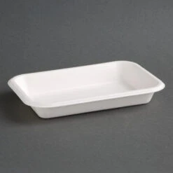 Barquettes Compostables 340ml - Bagasse - Réf. FC528 - Fiesta