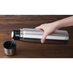 Bouteille Thermos Inox Olympia 1L - Isolation Performante - Réf. CN696 - Olympia -Materiel Horeca Magasin bouteille thermos inox olympia 1l 5