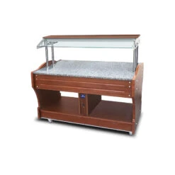 Buffet Neutre à île Avec Plan En Granit - IEB0021 - Virtus