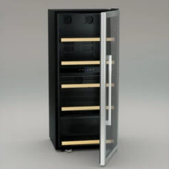 Cave à Vin Dual Zone 91 Bouteilles Pose Libre - Hkoenig - CAVCD91 -Materiel Horeca Magasin cave a vin dual zone 91 bouteilles pose libre hkoenig cavcd91 2