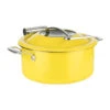 Chafing Dish Jaune 305 Mm Profondeur 175 Mm Inox - FT168 - APS 2 Chafing Dish Jaune 305 Mm Profondeur 175 Mm Inox - FT168 - APS -Materiel Horeca Magasin chafing dish jaune aps 305mm