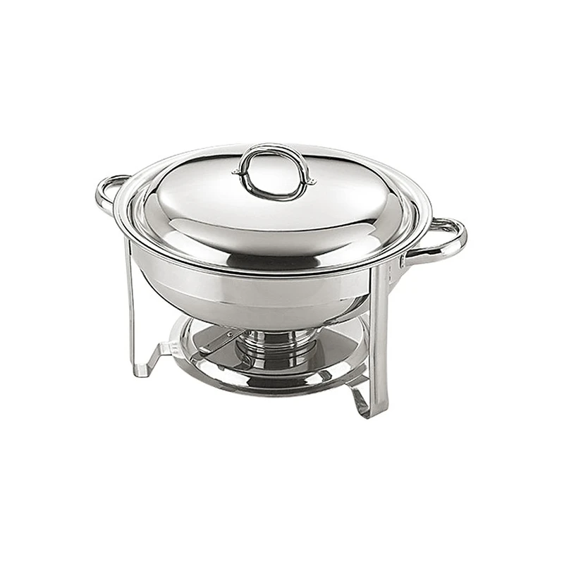 Chafing Dish Rond 4 Litres - 8967 - Virtus 3 Chafing Dish Rond 4 Litres - 8967 - Virtus