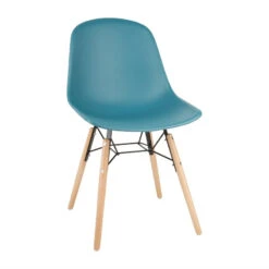 Chaises Bolero Arlo Vert D'Eau - Design Épuré Et Modernité - Réf. FB819 - Bolero