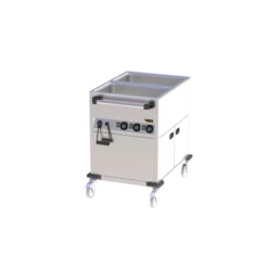 Chariot 2 Bain-marie Gn 1/1 200mm Prof 1.4 Kw + Armoire Chauffante 0.8kw - Sofinor