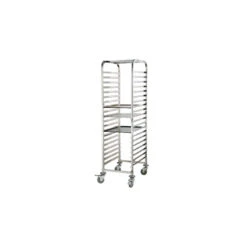 Chariot à 20 Plateaux LR-20L - Profondeur 630 Mm, Largeur 460 Mm, Hauteur 1860 Mm - Marque Matériel Horeca