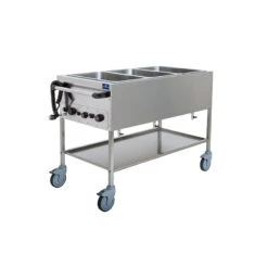 Chariot Bain-marie à 3 Bacs - IFD0002/MN - Virtus