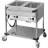Chariot Bain-marie à Eau 2 X GN 1/1 Casselin - CCBM2H -Materiel Horeca Magasin chariot bain marie a eau 2 x gn 1 1 casselin ccbm2h