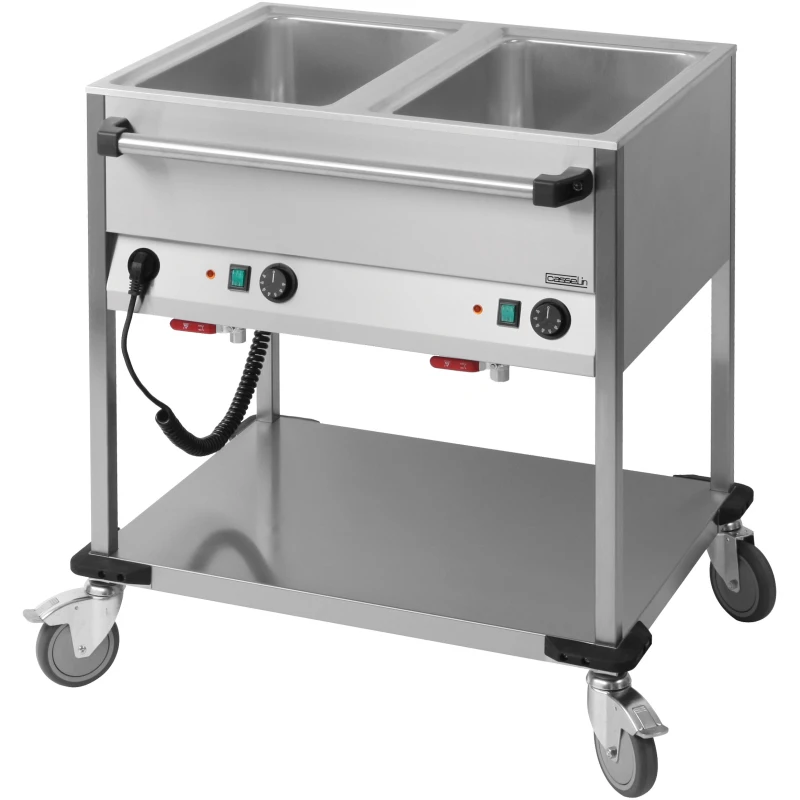 Chariot Bain-marie à Eau 2 X GN 1/1 Casselin - CCBM2H 3 Chariot Bain-marie à Eau 2 X GN 1/1 Casselin - CCBM2H