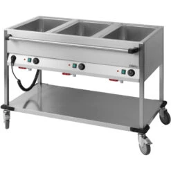 Chariot Bain-marie à Eau 3 X GN 1/1 Casselin - CCBM3H