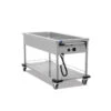Chariot Bain-Marie Professionnel 1 Bac - IFD0007/E - Virtus -Materiel Horeca Magasin chariot bain marie professionnel 1 bac ifd0007 e virtus