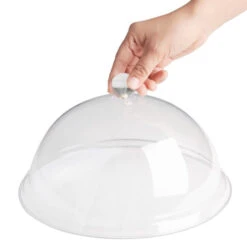 Cloche Transparente Polycarbonate - Hauteur 260mm Ø 115mm - FE471 - Olympia 9 Cloche Transparente Polycarbonate - Hauteur 260mm Ø 115mm - FE471 - Olympia -Materiel Horeca Magasin cloche transparente en polycarbonate olympia kristallon 260h x 115o mm 2