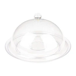Cloche Transparente Polycarbonate - Hauteur 260mm Ø 115mm - FE471 - Olympia 10 Cloche Transparente Polycarbonate - Hauteur 260mm Ø 115mm - FE471 - Olympia -Materiel Horeca Magasin cloche transparente en polycarbonate olympia kristallon 260h x 115o mm 3