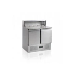 Comptoir à Pizza GN1/1 Tefcold Portes Pleines à Charnières - PT920