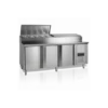 Comptoir De Préparation De Sandwich Tefcold Portes à Charnières à Fermeture Automatique - SS8300 -Materiel Horeca Magasin comptoir de preparation de sandwich tefcold portes a charnieres a fermeture automatique ss8300