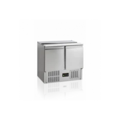 Comptoir Pour Saladette GN1/1 Tefcold Portes Pleines à Charnières - GS92
