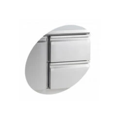 Comptoir Pour Saladette GN1/1 Tefcold Portes Pleines à Charnières - SA910 -Materiel Horeca Magasin comptoir pour saladette gn1 1 tefcold portes pleines a charnieres sa910 2