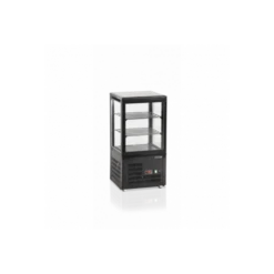 Comptoirs Réfrigérés Tefcold Porte Vitrée à Charnières LED - UPD60-BLACK