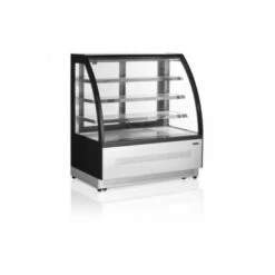 Comptoirs Réfrigérés Tefcold Portes Vitrées Coulissantes LED - LPD1200C/BLACK