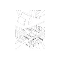 Comptoirs Réfrigérés Tefcold Portes Vitrées Coulissantes LED - LPD1500C/BLACK -Materiel Horeca Magasin comptoirs refrigeres tefcold portes vitrees coulissantes led lpd1500c black 3